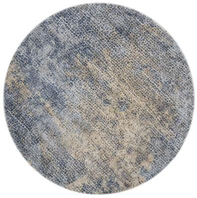 Alexander Home Mason Distressed Abstract Ocean Mosaic Rug