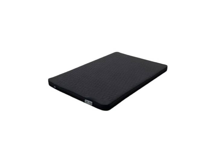 HDRTCBU Luftkissen-Luftpumpe, automatisches aufblasbares Bett Tragbare aufblasbare Campingunterlage(Black Double)