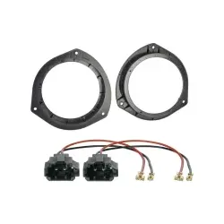Lautsprecher-Set : Lautsprecherringe (Türe Front oder Heck) 165mm Ringe Hyund...