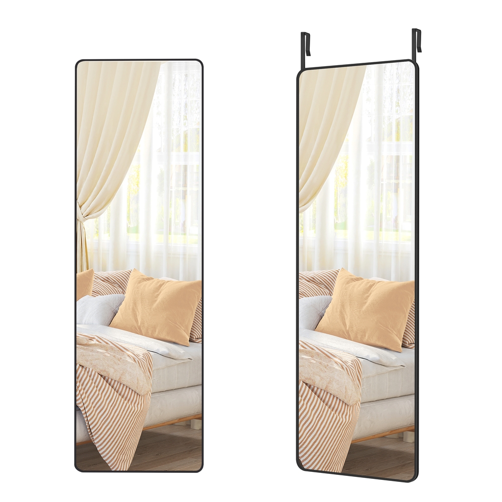 SONGMICS Ganzkörperspiegel 120 x 40 cm rechteckig tintenschwarz B34LFM032B01