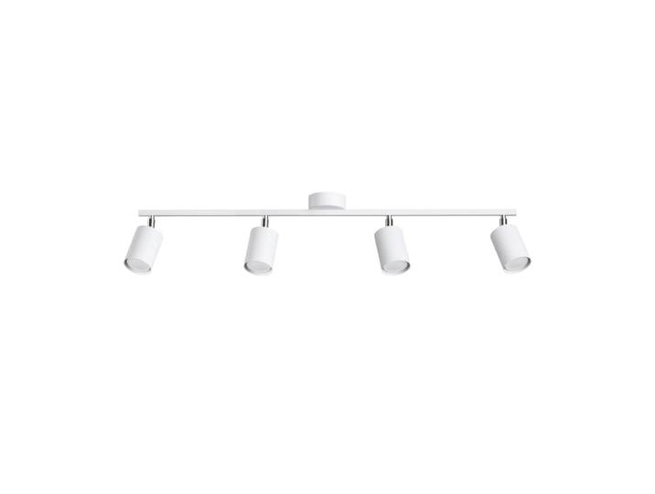 Plafonnier Acier Blanc GU10 4 Lemmi