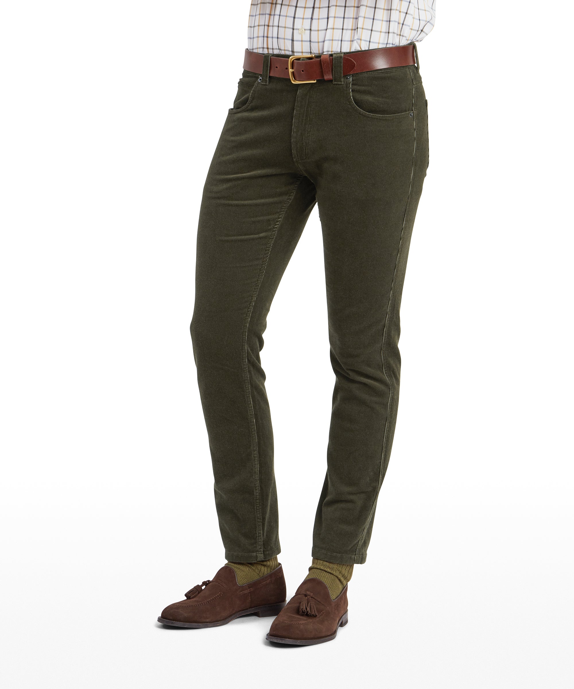 Schöffel Country Camden Cord Trousers - Green - Men