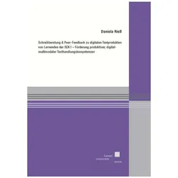 RieÃ:Schreibberatung und Peer-Feedback, Schulbücher von Daniela Riess