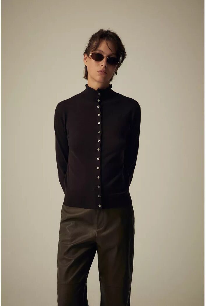 Sfera - Cardigan, für Damen, Schokolade, Größe S