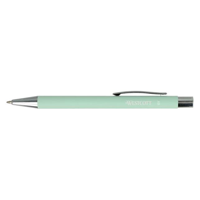 Westcott Kugelschreiber Primesoft grün Schreibfarbe blau, 1 St. (1x) (E-745003 00)