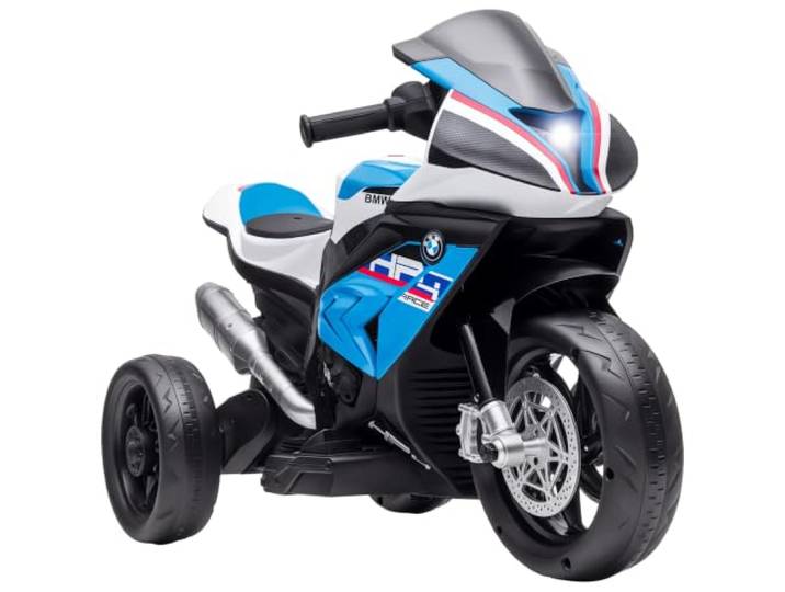 HOMCOM elektrische motorfiets voor kinderen, kindermotor, 6V, elektrisch voertuig, elektrische driewieler, kindervoertuig met 3 muziekmodi, voor kinderen van 18 maanden en ouder, 82,5 x 42 x 54 cm