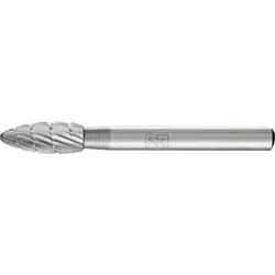 PFERD TOOLS HSS Frässtift Flammenform B Z 3 universal mittel fein Spanbrecher - 22407136