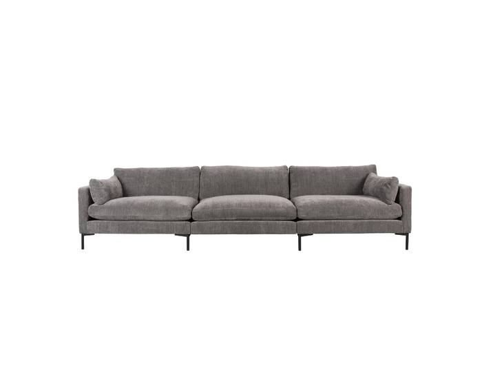4-Sitzer Loungesofa Zuiver Summer, 335 x 101 cm, Anthrazit, Neu, Eleganz & Komfort - Ideal für entspannte Stunden