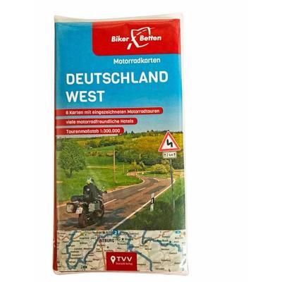 Motorradkarten Set Deutschland West, Karte von , TVV Touristik-Verlag GmbH, 978-3-937063-76-8