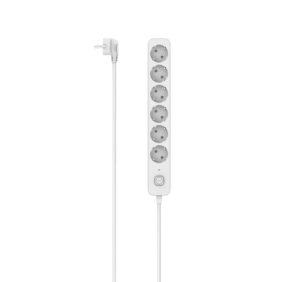 Hama Steckdosenleiste, 6-fach, Schalter, 1,4m, Weiß 00116078