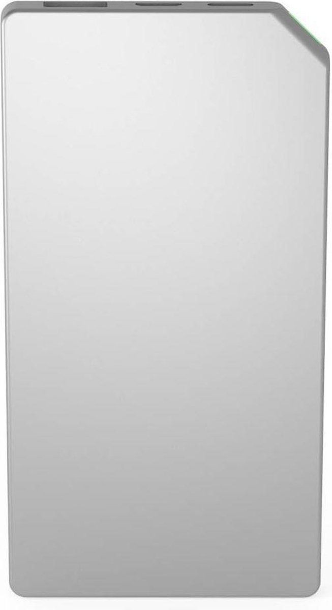 DesignNest PowerBank 5000mAh Aluminium Oplader Zilver