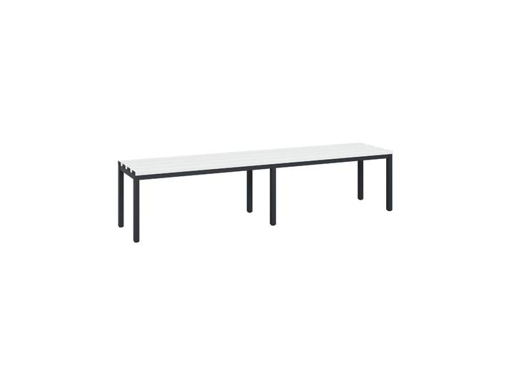 Garderobenbank C+P Solid Weiss Neu