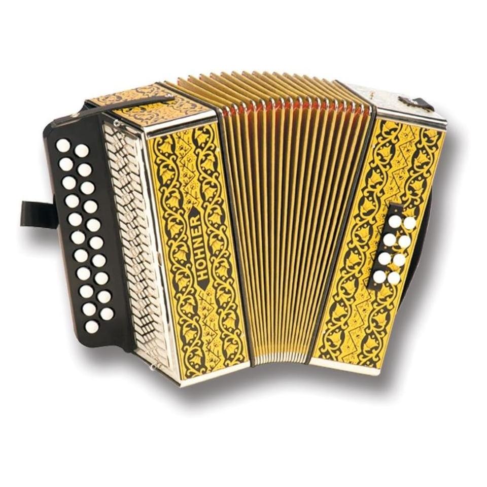 Hohner 2915 GC Diatonische Akkordeon in Sol/Do (Akkordeon) (0364)