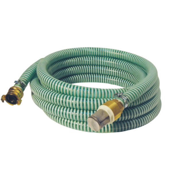AquaCraft Saugschlauch-Garnitur 7m 1001000102 1 Zoll, mit Schnellkupplung, 7 Meter