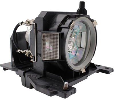 Jaspertronics™ Original Lamp & Housing for the Hitachi ED-X33EP Projector - 1 Year Warranty