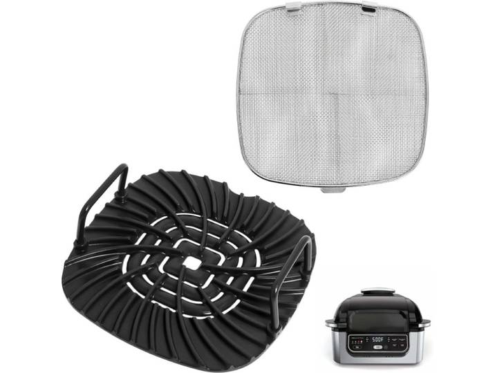 Ninja Foodi 15 en 1 AG300C AG301 IG301A IG302Q IG350Q LG450CCO LG450CO Pièces de rechange pour grill Ninja, écran anti-éclaboussures pour friteuse à air + grille de four