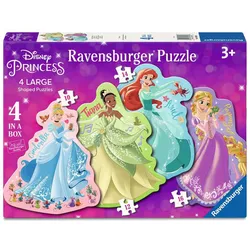 Ravensburger Kinderpuzzle 03082 - Liebe das Leben! - 4 konturgeformte Puzzles mit 10, 12, 14 und 16 großen
