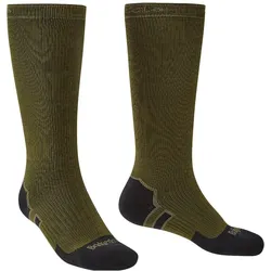 Bridgedale, Unisex, Sportsocken, Storm HW (44 - 47), Grün, Schwarz