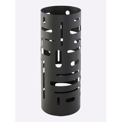 Schirmständer HEINE HOME, schwarz, B:20cm H:49cm T:20cm, Eisen, Regenschirmständer, Schirmständer