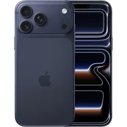 Vodafone iPhone 17 Pro Max (256 GB, Blue, Deep Blue, 6.90", Dual SIM, 5G), Smartphone, Blau