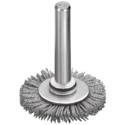 Lessmann Rundbürste D.30mm Schaft 6mm SiC Schleifborsten K.120 6mm 20000min-1