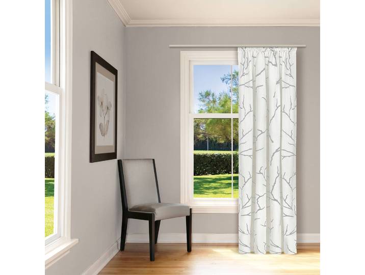 Rideau Paul 140 x 245cm Blanc