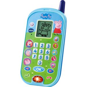 vtech Lernspielzeug 523104, Peppas Lerntelefon, ab 2 Jahre, interaktiv Zahlen & Rechnen lernen