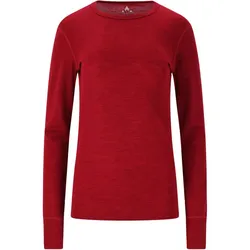 Whistler Cerro Merinowolle Baselayer langarm Skiunterhemd Damen 4260 - sun-dried tomato 42