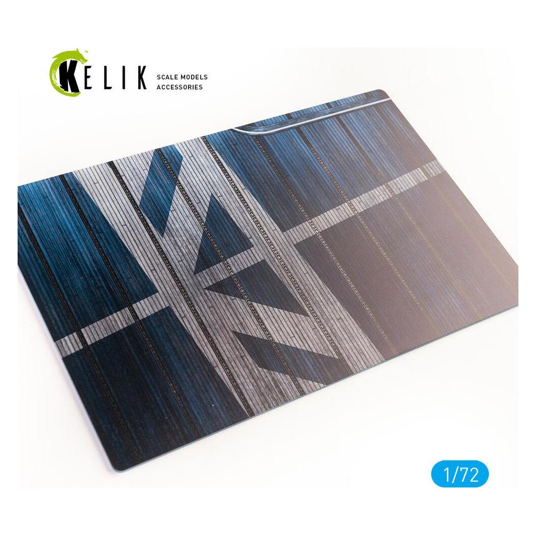 Kelik USS Antietam (CV-36) 1953 type 1 - Base - Acrylic 3 mm (280 x 180 mm) (170 g) (KS72071)