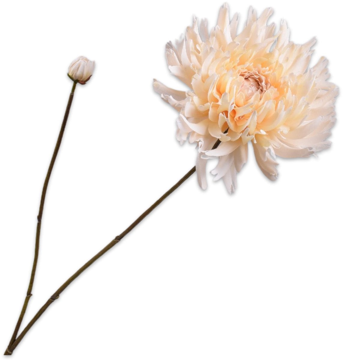 Silk-ka Kunstbloem Chrysant Creme H101 cm