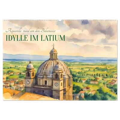 Idylle im Latium (Wandkalender 2027 DIN A2 quer), CALVENDO Monatskalender