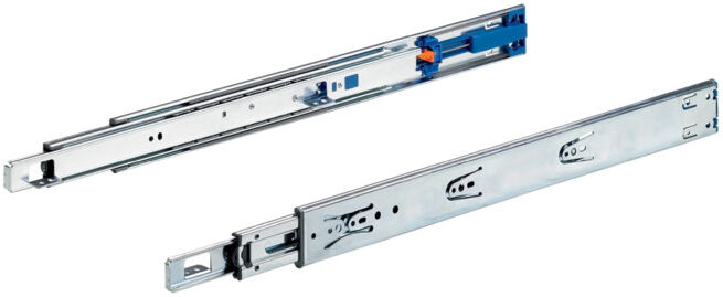 Hettich Glissière à billes KA 4532 AM Silent System, largeur d'encastrement 12,7 mm, longueur 450 mm (9114555)