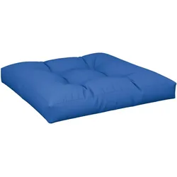 vidaXL Palettenkissen Königsblau 70x70x12 cm Stoff