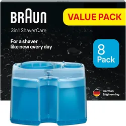 Braun, Zubehör Haarentfernung, 3-in-1 ShaverCare (8x)