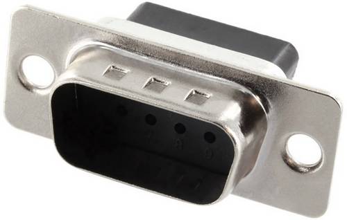 Econ connect ST9CR D-SUB Stiftleiste 180° Polzahl: 9 Crimpen