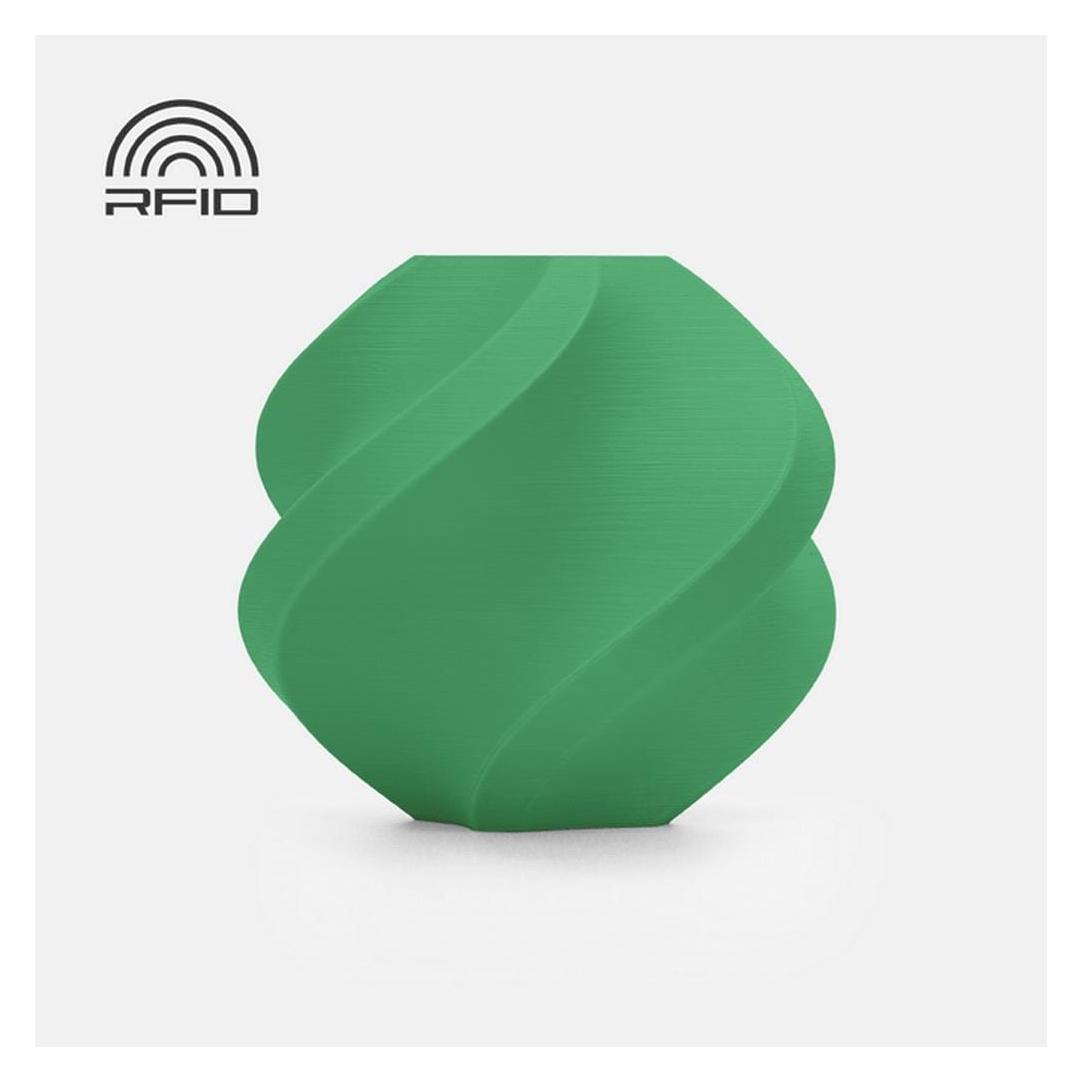 Bambu Lab PLA Matte Refill - Grass Green - 1.75mm (1000 g, 1.75 mm) (A01-G1-1.75-1000-splfree)