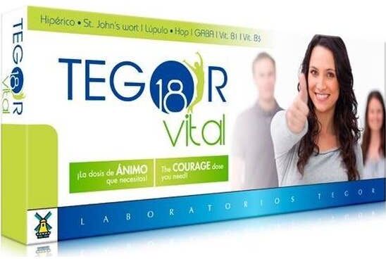 Tegor -18 Vital 10 Ampolas