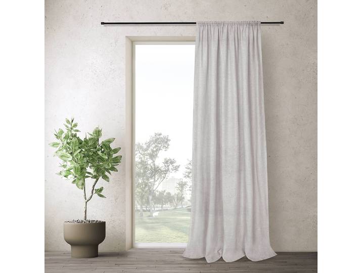 Fertiggardine Dante 140 x 245cm Grau/Grau