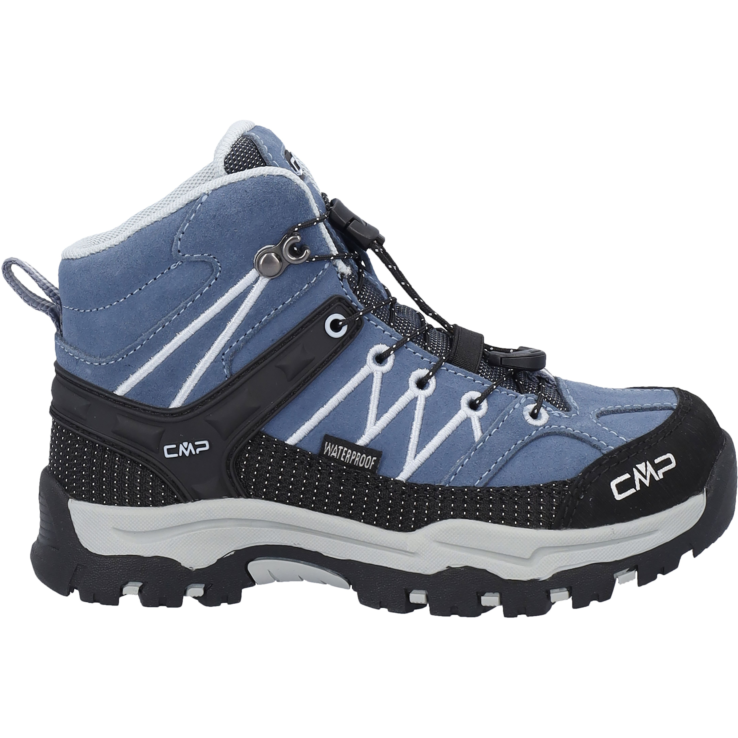 CMP Rigel Mid WP Kinder Wanderschuhe blau Größe 35 Trekking Wasserdicht