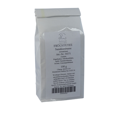 ApoFit Medizin- und Naturprodukte GmbH SANDDORNBEEREN Früchtetee aromatisiert 100 g 08464443