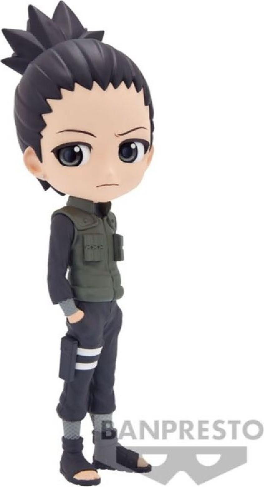 Banpresto Naruto Shippuden Q Posket Shikamaru Nara figuur, groen