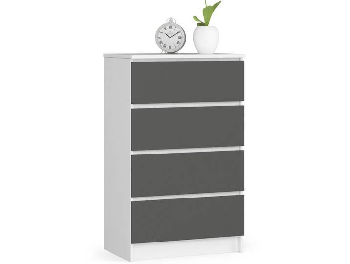 Raumhirsch Furniture Kommode, Weiß, 60x99x40 cm, Kleinmöbel, Kommoden, Kommoden