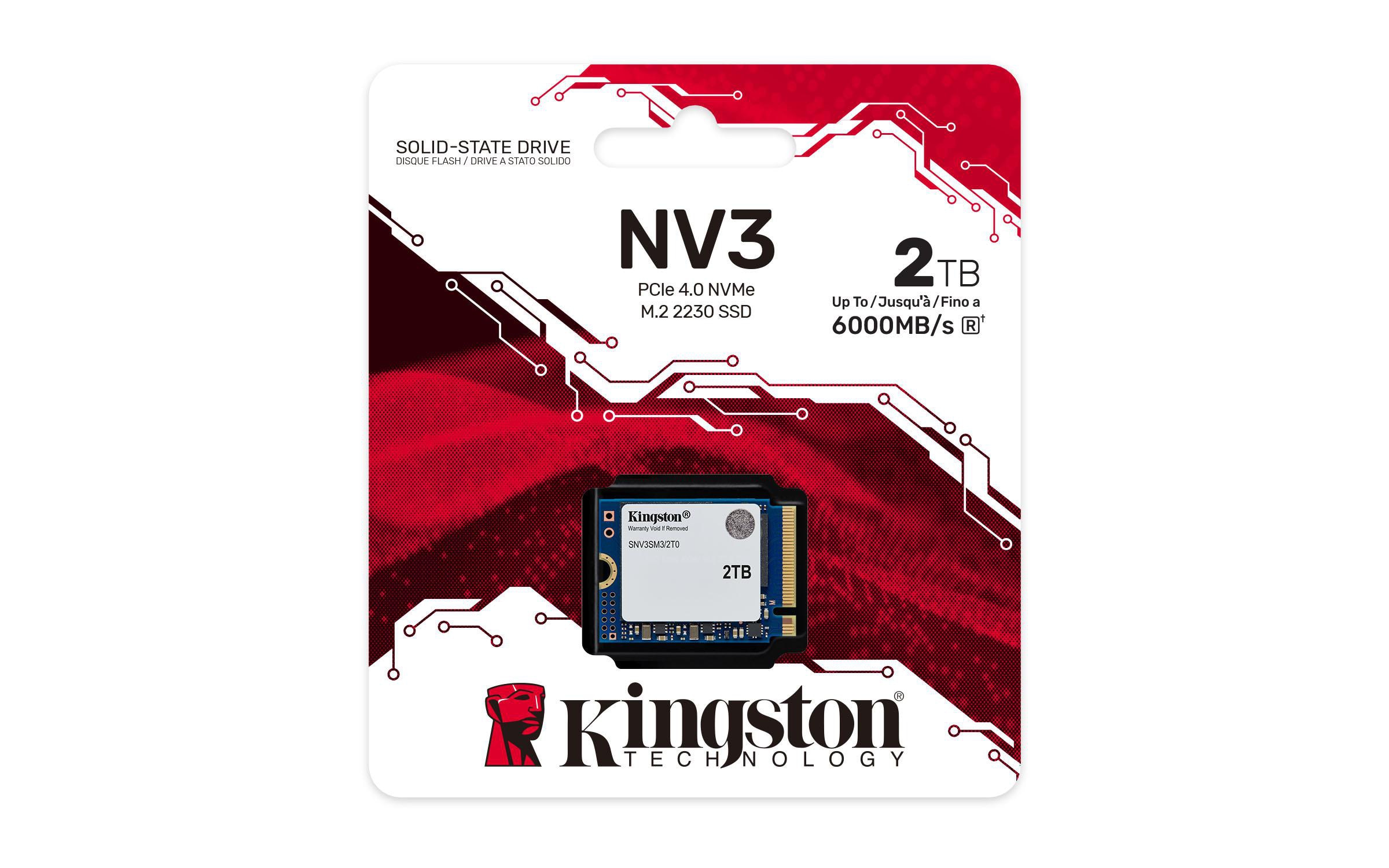 Kingston NV3 NVMe SSD 2 TB M.2 2230 PCIe 4.0
