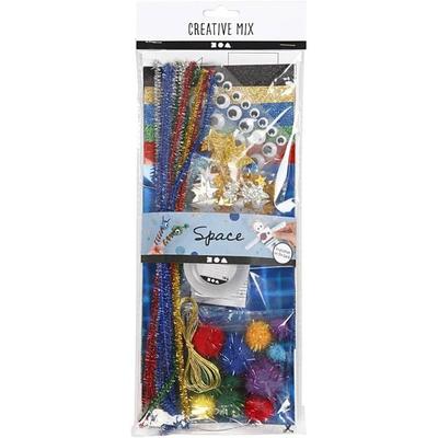 Creativ Company DIY Sets Basisversion Kreativ Sortiment, Weltraum, Kreativ Box