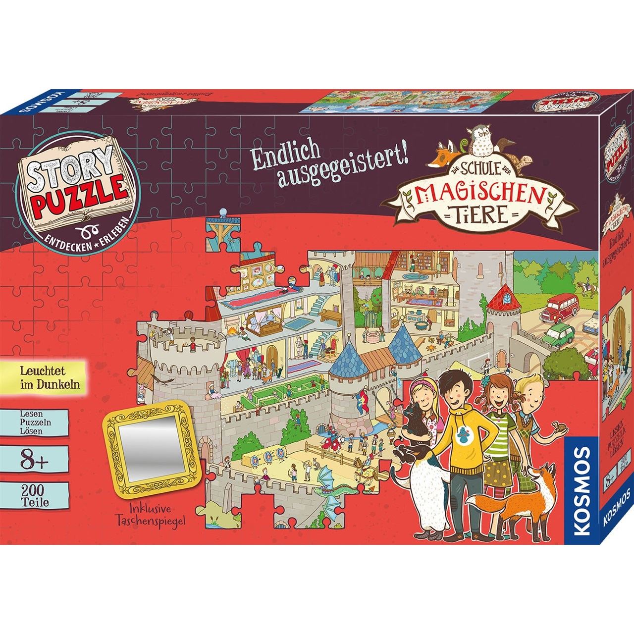 Kosmos Story Puzzle: Die Schule der magischen Tiere - Endlich ausgegeistert!