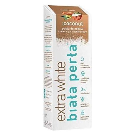 White Pearl Extra White Toothpaste With Coconut Oil Coconut 75Ml (75 ml) (8588006264876)