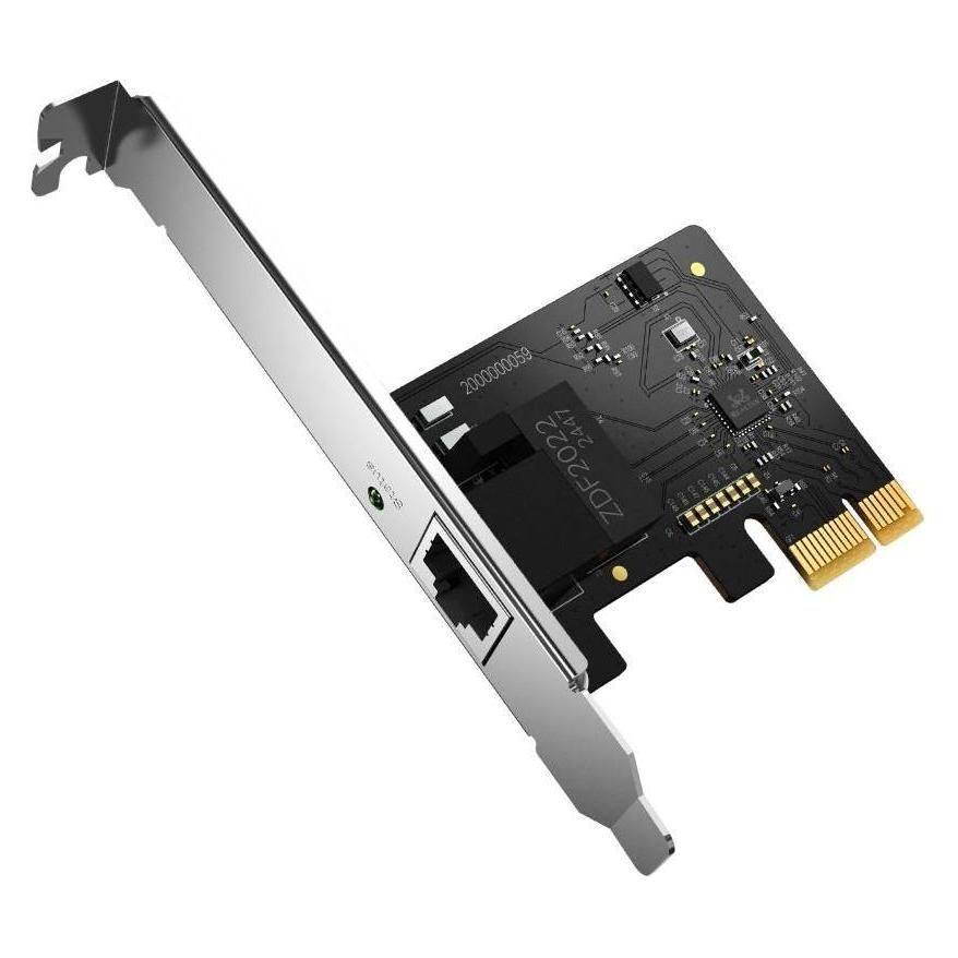 Mercusys MA210E / PCI-Express-Ethernet-Adapter / 1x RJ45 / 1 Gbit/s / 1x PCI-E 2.1 (Mini PCI Express) (MA210E)