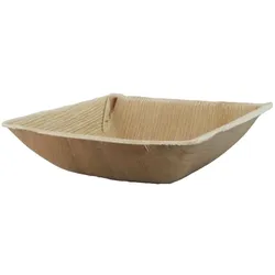 Palmblatt Schale quadratisch 250 ml 13 x 13 x 4 cm Muster