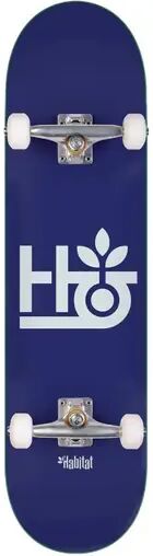 Habitat Skateboards Habitat Pod Complete Skateboard (Navy)  - Blue - Size: 7.75"