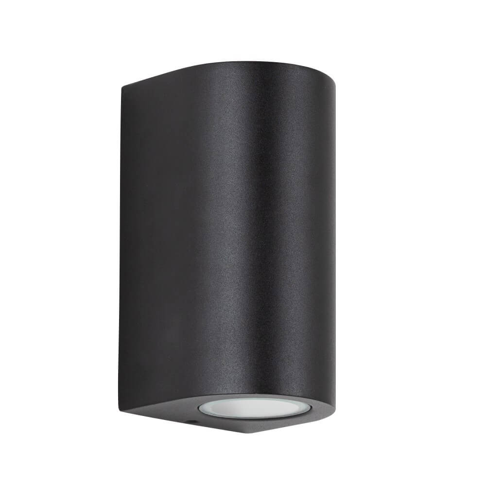 KS Verlichting Noa Zwarte Up & Downlighter van Aluminium